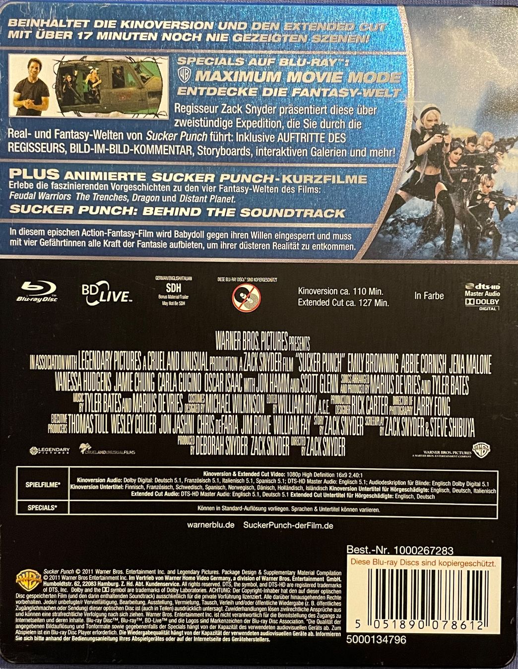 Alle DVDs: Sucker Punch  - Limited Steelbook – Gebraucht aus Waldenburg von Gonzo8 1
