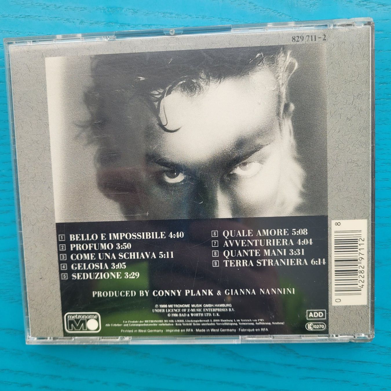 CD: Gianna Nannini- Profumo – Usato da SCHÜBELBACH venduto da CoKaHa 1