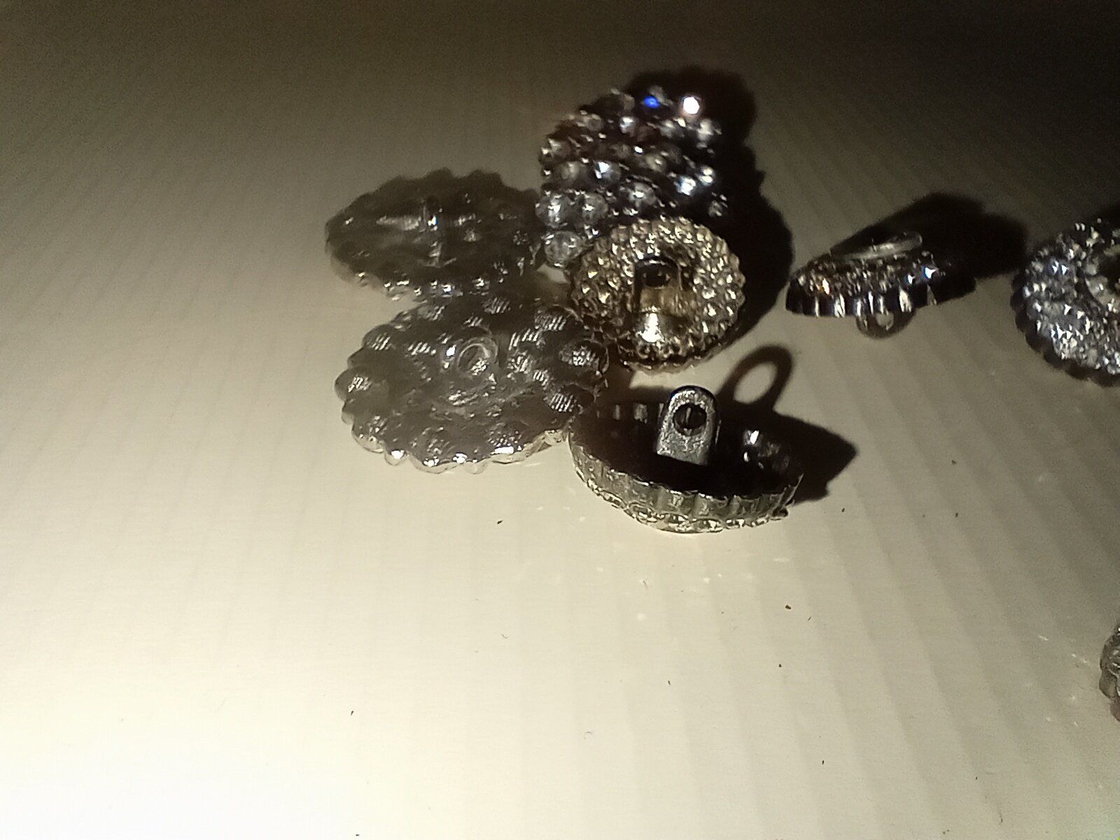 Knöpfe: bottoni con strass 10 pezzi – Gebraucht aus Biasca von Old_6blh 5