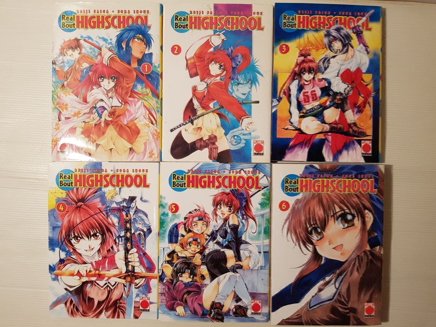 Fumetti: Real Bout Highschool - Manga 1 bis 6 – Usato da Münchenstein venduto da vitalfit