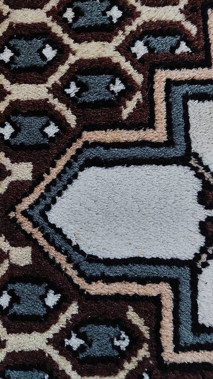 Teppiche: Handgeknüpfter Teppich – Gebraucht aus Utzenstorf von Waldi66 1