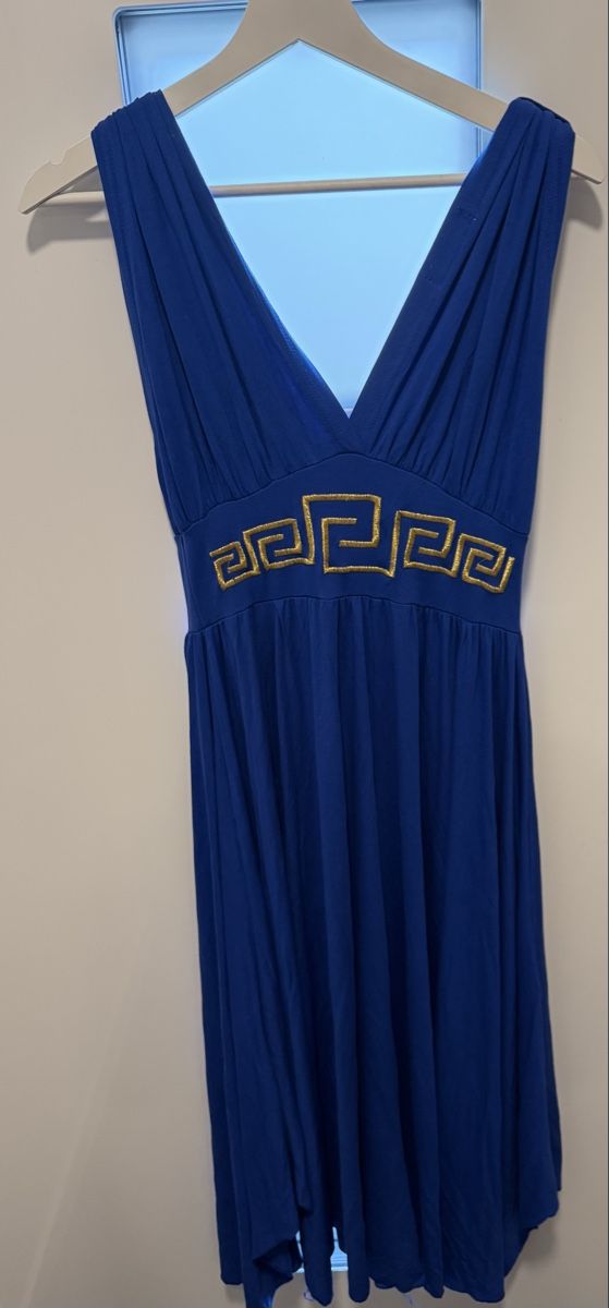 Robes: Abendkleid blau griechischer Stil Größe L – Neuf (Voir description) à Möhlin par svd_r8h5 2