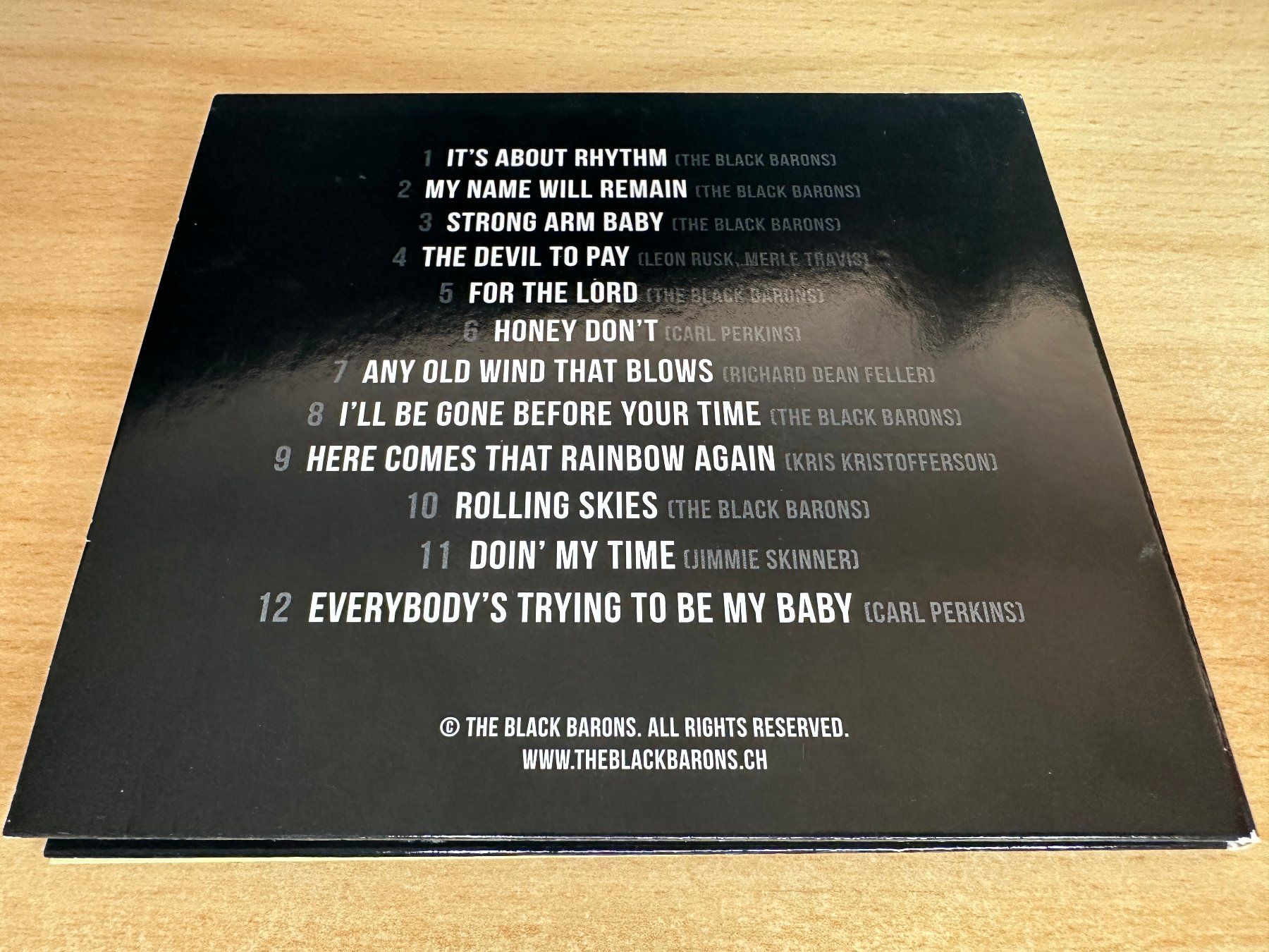 CDs: The Black Barons - Rolling Skies – Gebraucht aus Rikon im Tösstal von Alpenmutz 1