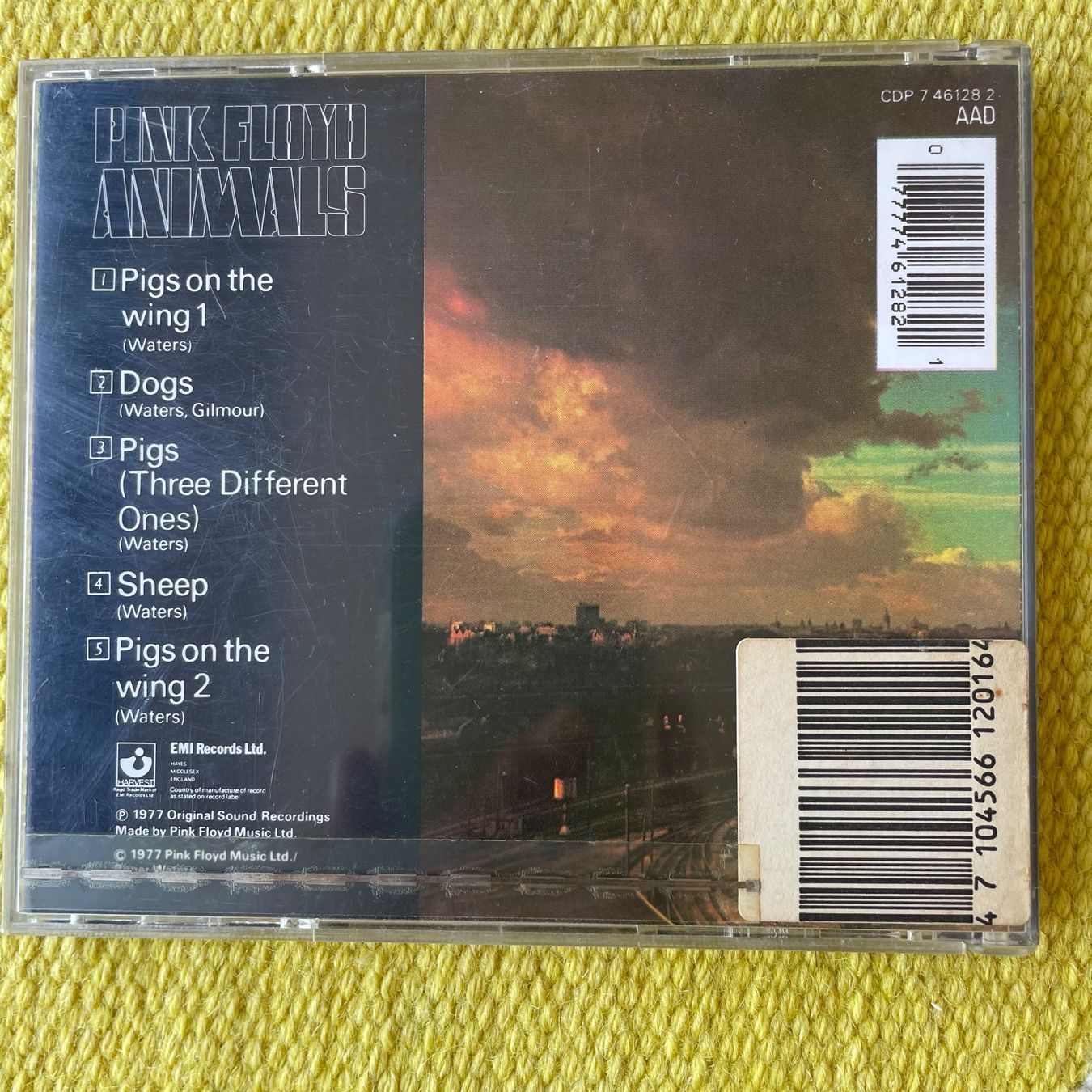 CDs: PINK FLOYD-ANIMALS77 – D'occasion à Rorschacherberg par CD-Roli 1