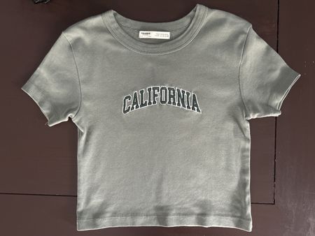 T-shirt vert Pull & Bear S