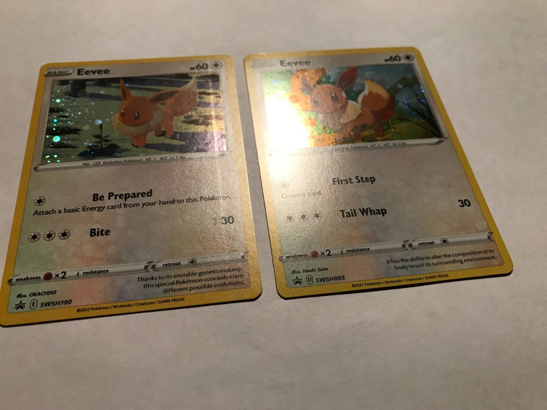 Pokémon Carte collezionabili: Eeveelutions holo Set EN – Usato da Hagendorn venduto da Pokecollectorch 2