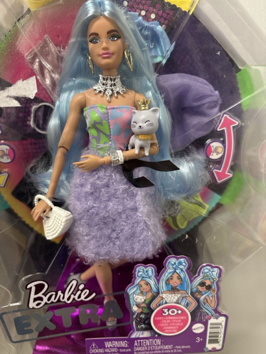 Bambole: Barbie Extra Doll mit Katze neuwertig – Nuovo e nell'imballaggio originale da Zürich venduto da Sundaygirl 2