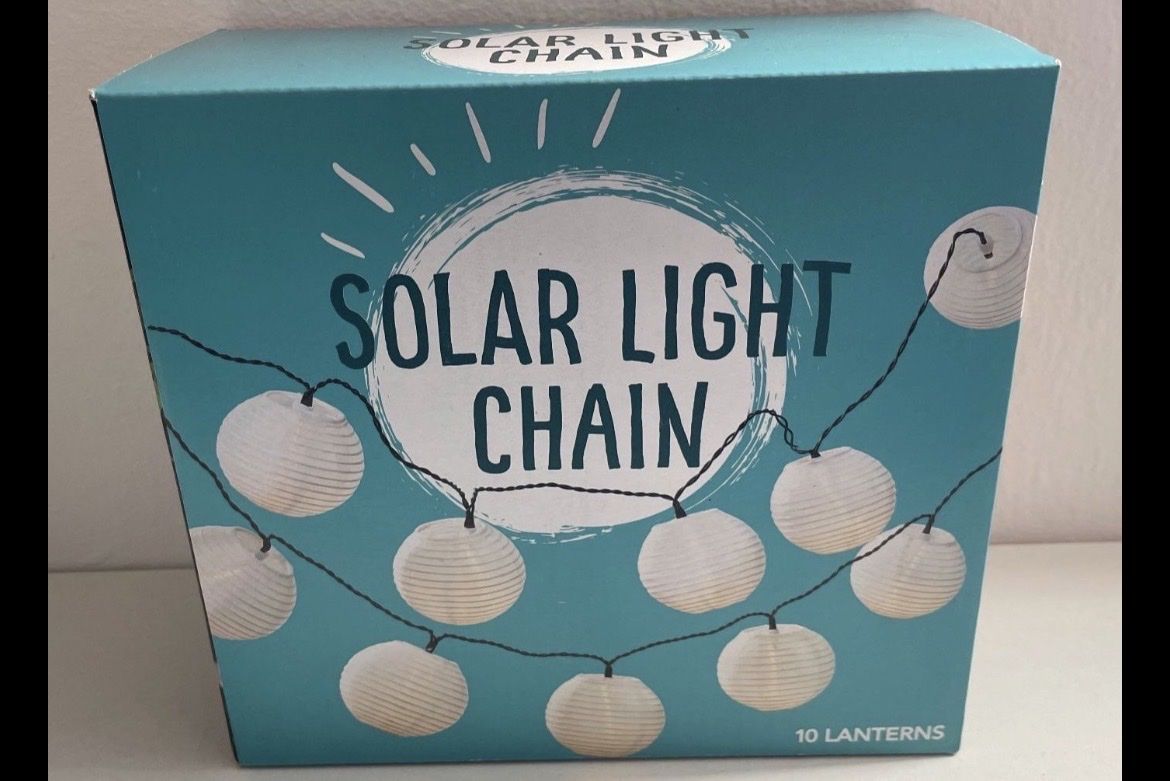 Ghirlande e barre luminose: Solar Lichterkette  – Nuovo e nell'imballaggio originale da Bonstetten venduto da Dargslan