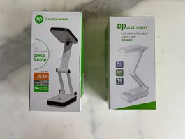 2 Dp LED Tischlampen neu