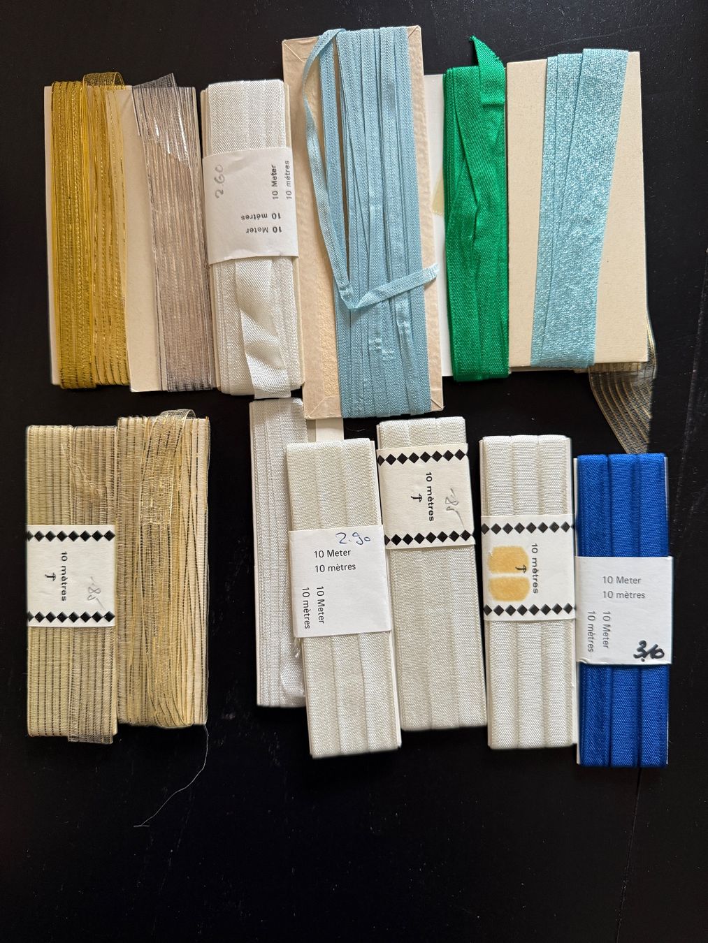 Nastri decorativi: Geschenkbänderset in diversen Farben – Usato da Erstfeld venduto da Uhu1980 2