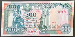 Somalia 500 Shilin 1989 - non circ./unz