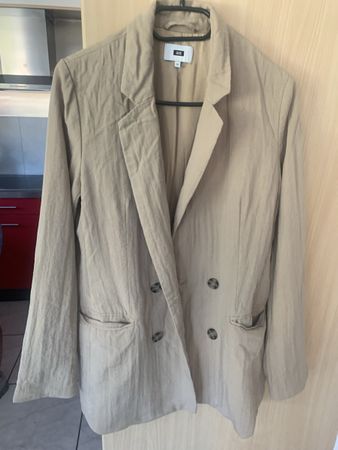Blazer brun/beige taille 36