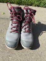 Palladium Pampa Travel Lite Gr.41 Grau/blau Rot