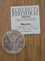 Mexiko 1 Unze / oz Silber / Feinsilber 1995 Libertad