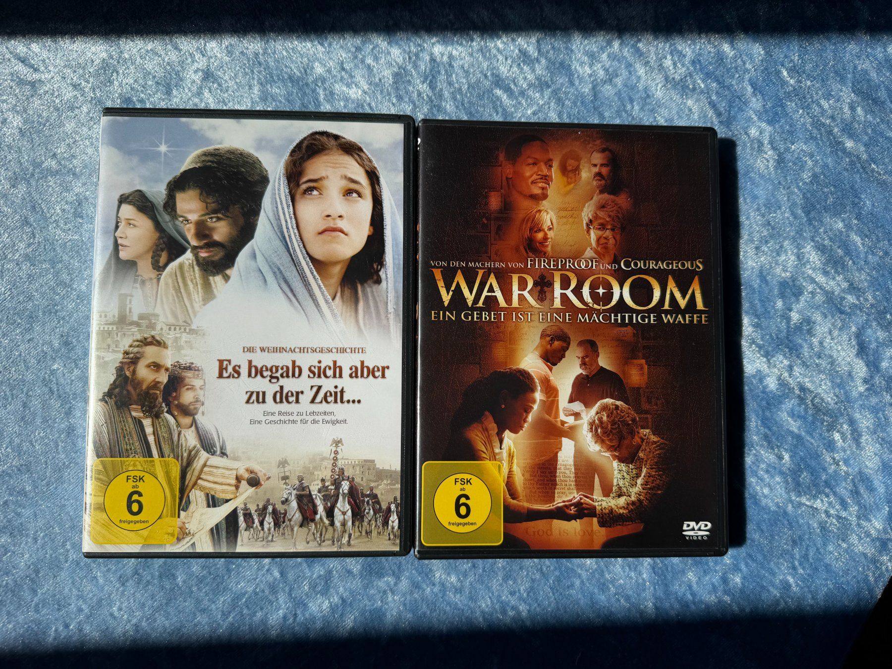 Alle DVDs: WAR ROOM und Die Weihnachtsgeschichte – Gebraucht aus Brunnenthal von Eco07