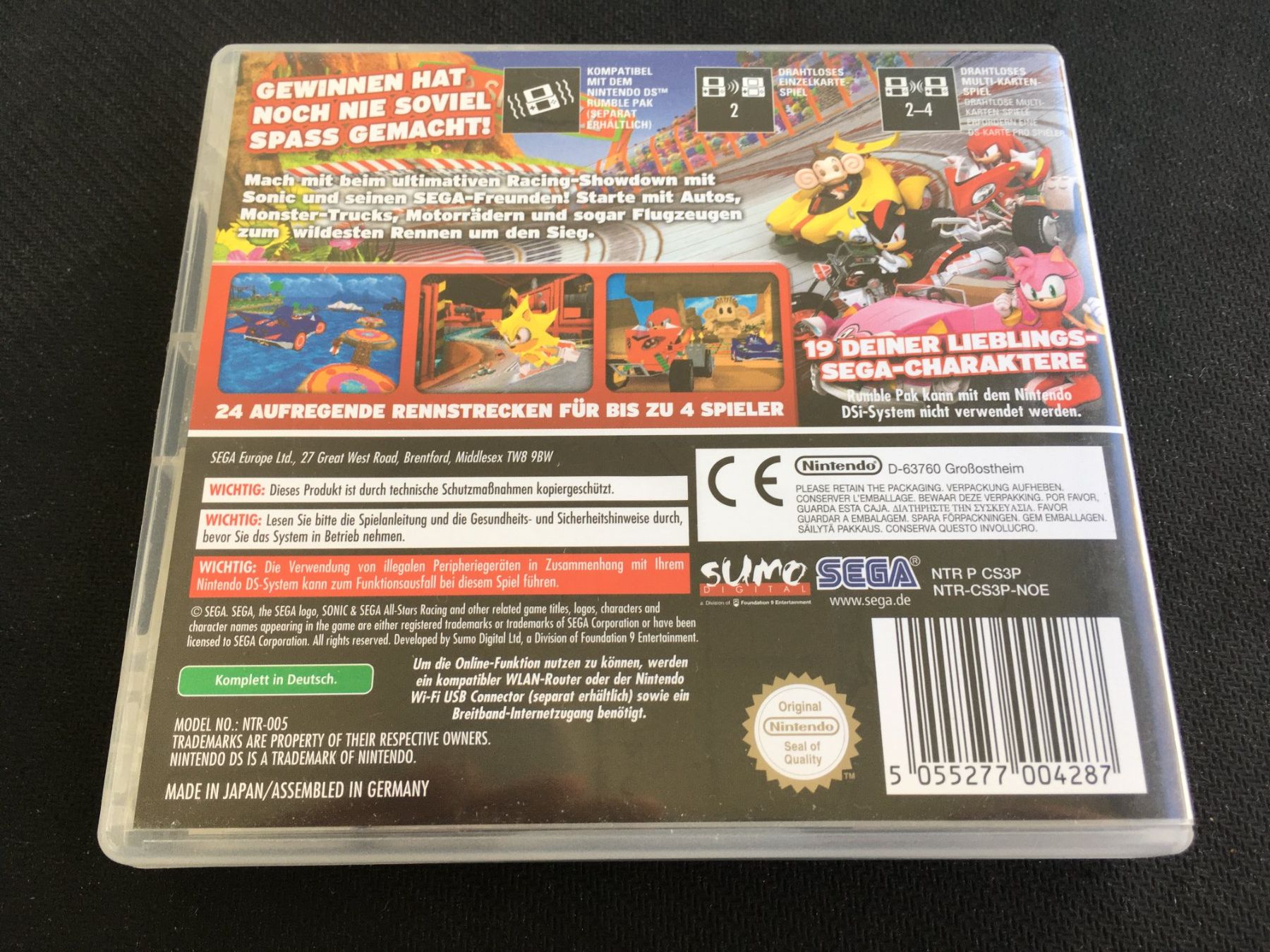 Nintendo Giochi: Sonic All-Stars Racing - Nintendo DS – Usato da St.Gallen venduto da sjosjo 1