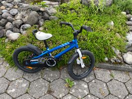 Kinderfahrrad blau/weiss