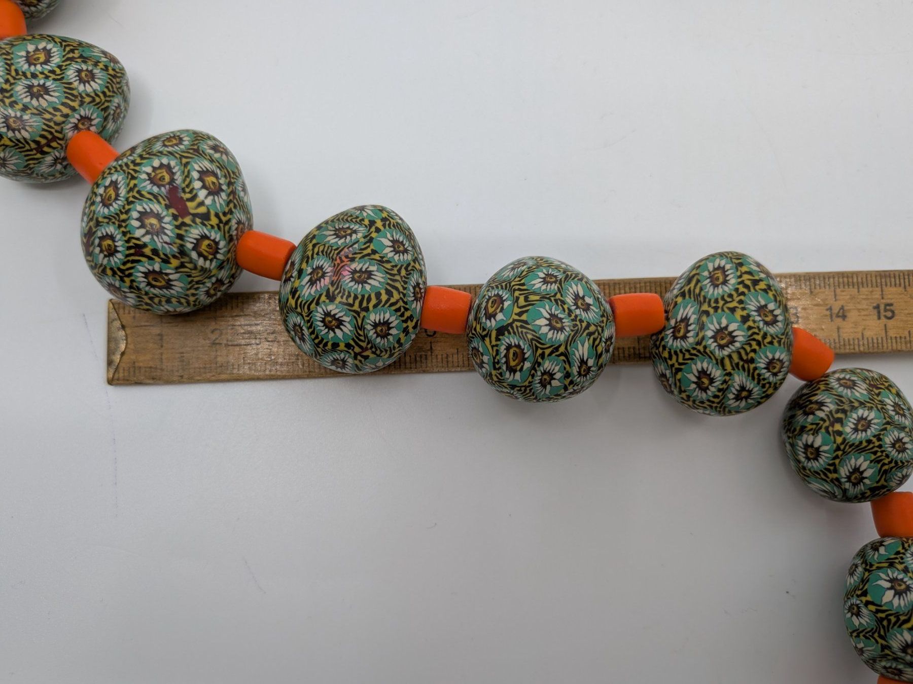 Catenine: Halskette mit Millefiori Muster – Usato da Emmen venduto da magelan 4