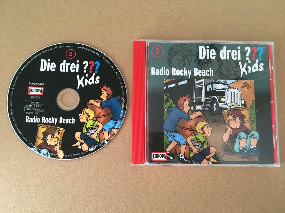 Die Drei ??? Fragezeichen Kids 3 Radio Rocky Beach -CD- (Gebraucht) in ...