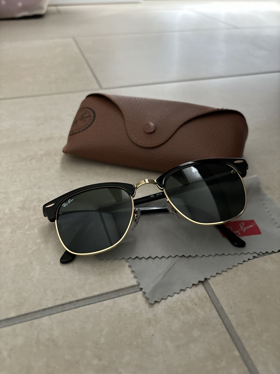 Ray-Ban Occhiali & Lenti: Ray-Ban Clubmaster Sonnenbrille – Nuovo (secondo la descrizione) da Suhr venduto da Mira-21