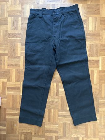 Hose MHL Margaret Howell Baumwolle schwarz 