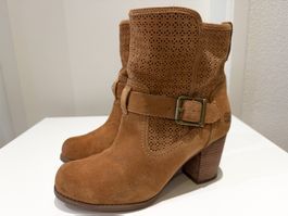 Timberland Damen Stiefeletten Wildleder braun Gr. 38.5