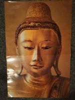 Buddha Poster, Goldfarben, Thailand