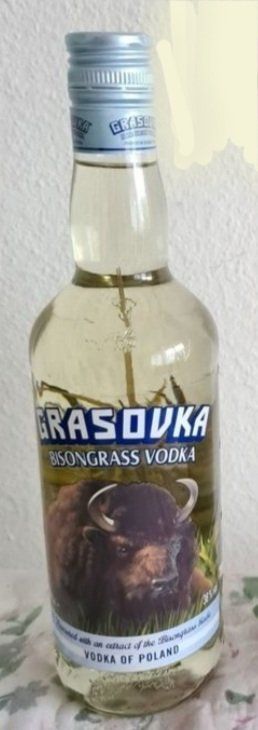 Büffelgras Vodka 38 %, 0.5Lt. Mit Grashalm Polen (Neu und ...