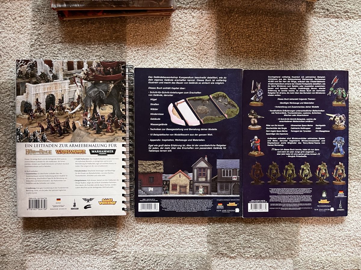 Libri: Warhammer Armeebücher Games Workshop Tapletop  – Usato da Lauterbrunnen venduto da jul_5jfm 5