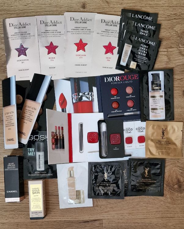 TOP!!! Set Dior/Chanel/YSL..Proben (Neu und originalverpackt) in ...