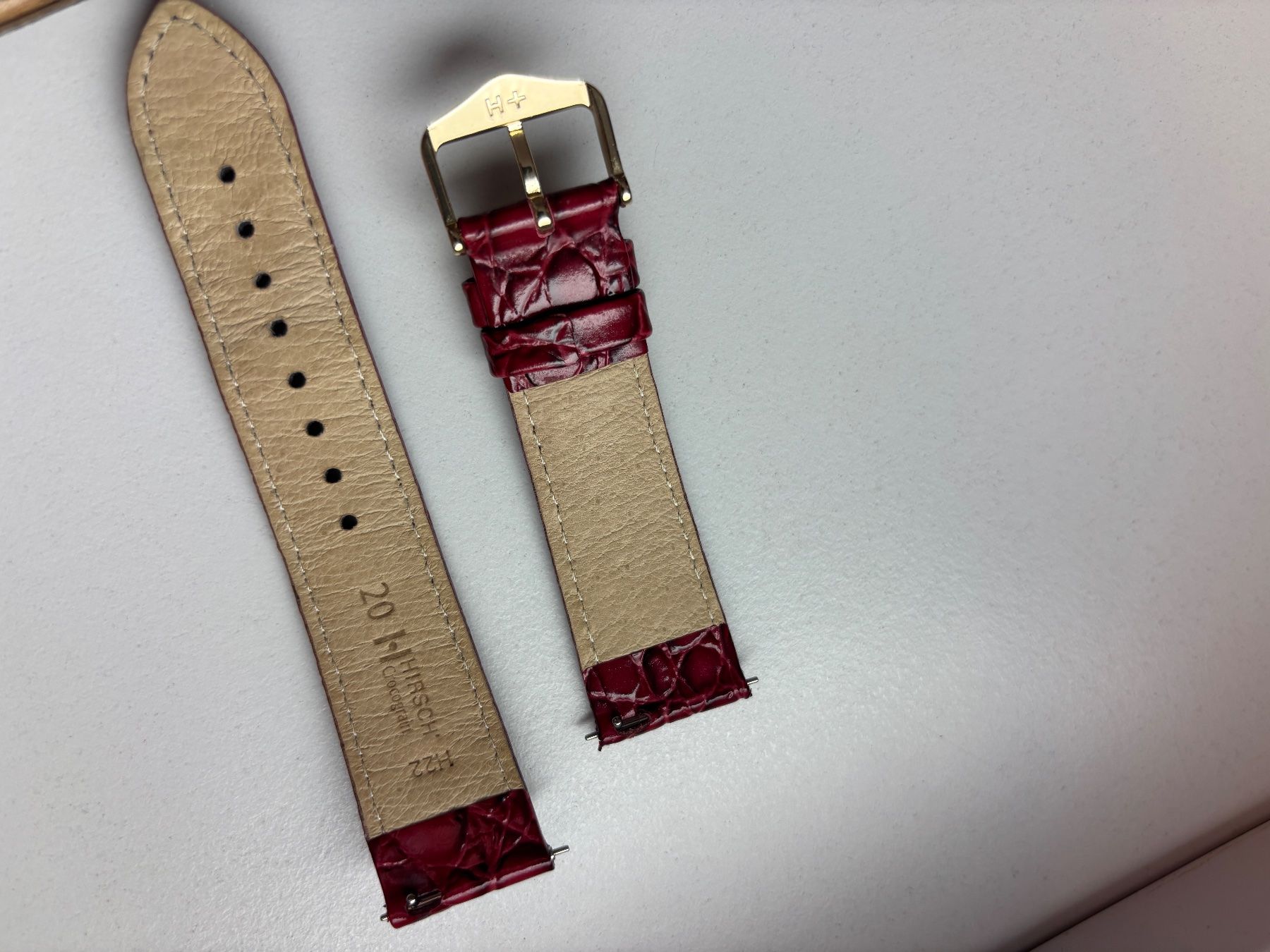 Bracciali & Braccialetti: Hirsch Crocograin Lederband – Usato da Herisau venduto da joe_5hh6 1