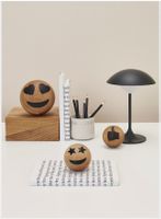 3x Holz Emojis 1Gross & 2x Klein UVP Sfr 69,-