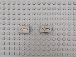 LEGO Classic Space - Bedruckte Bricks 1x2 - 3004p01 (Lot 13)