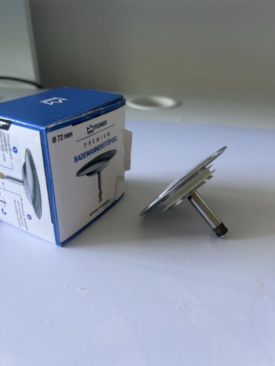 Tutti gli attrezzi: Badestopfverschluss Durchmesser 72 mm – Nuovo (secondo la descrizione) da Pratteln venduto da nt.geschenkshop 1