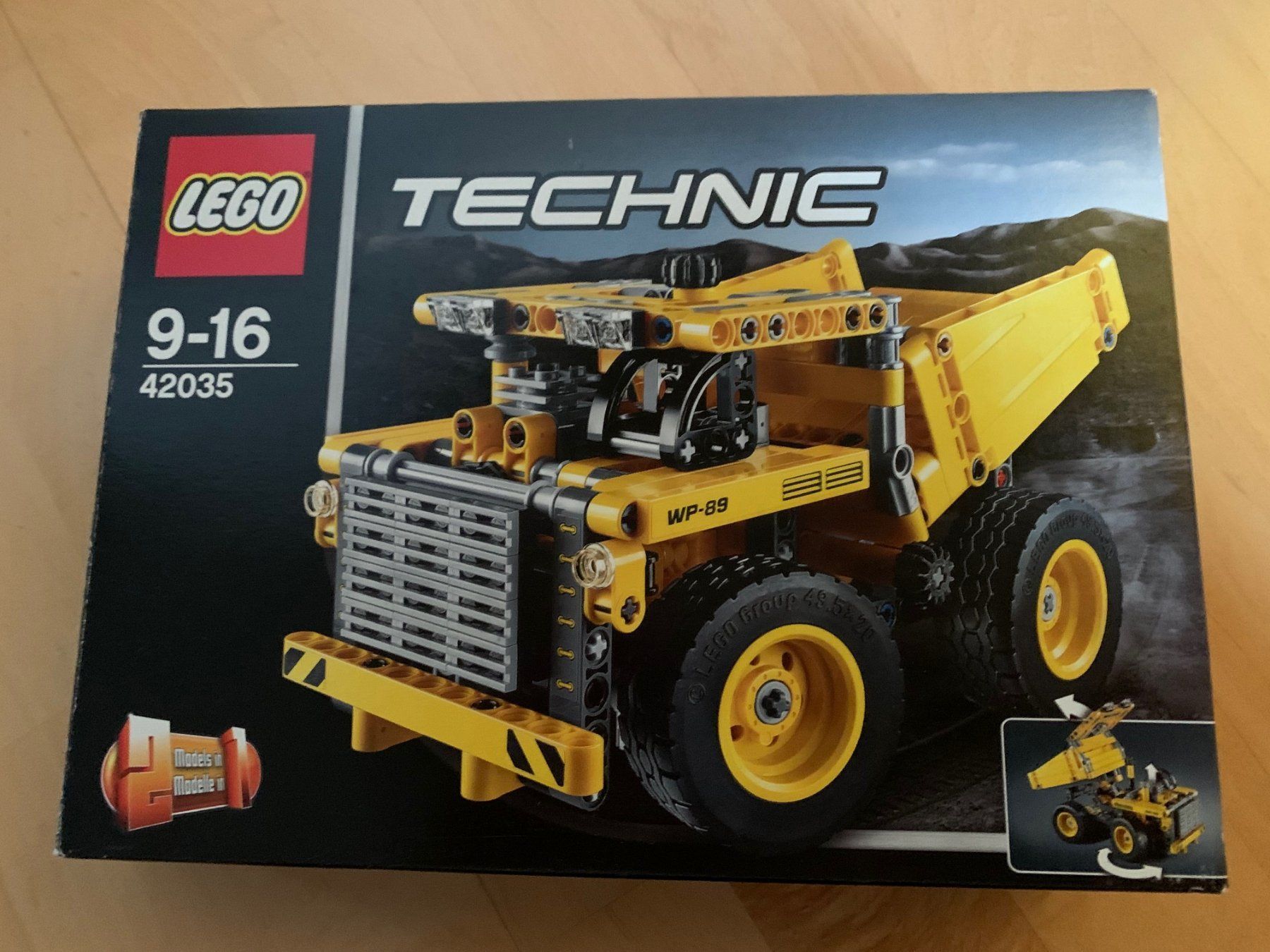 Lego Spielzeuge: Lego Technic Muldenkipper/Planierradschlepper, 2 in 1, 42035 – Gebraucht aus Basel von Bonzito43