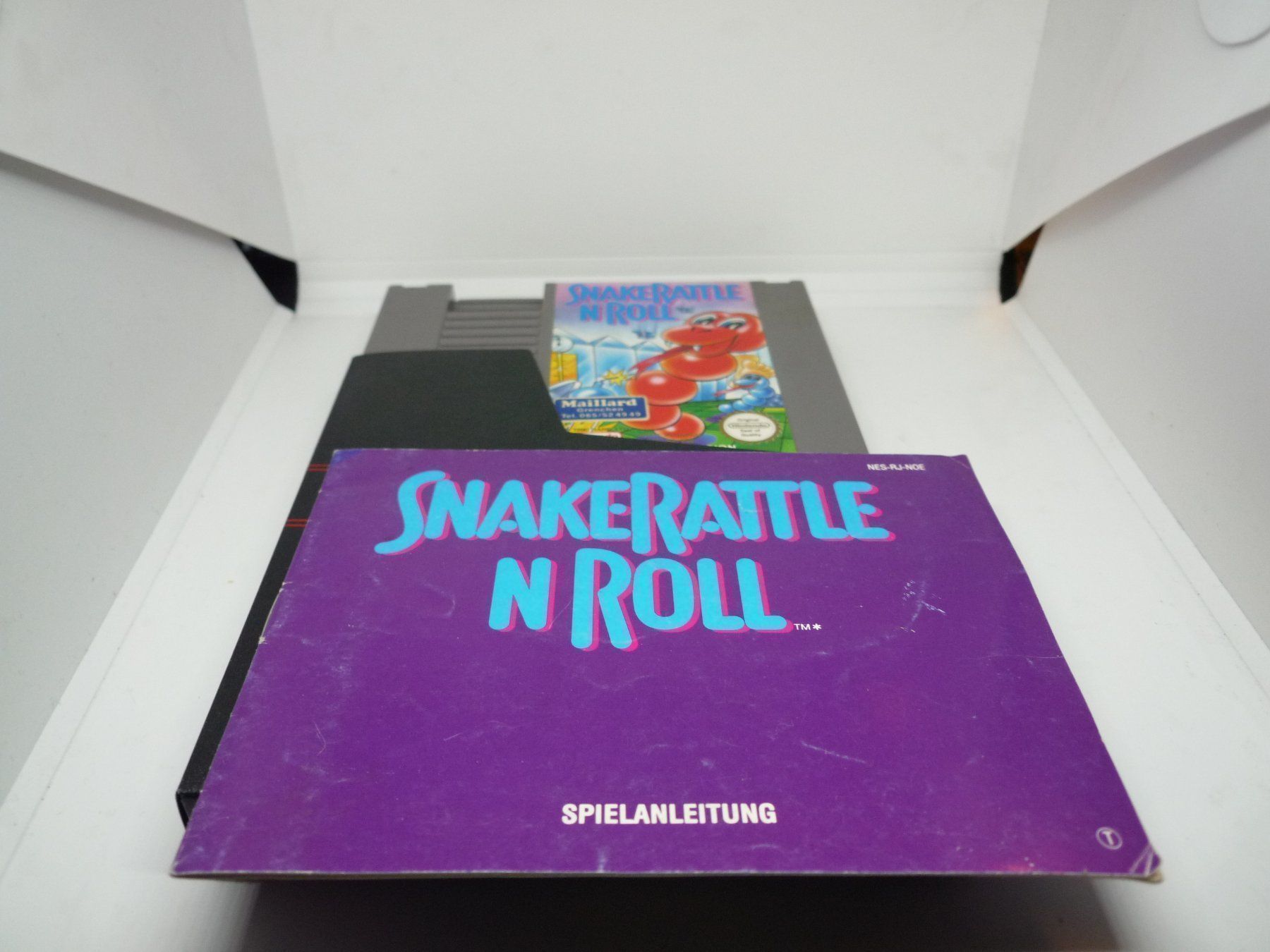 Nintendo Giochi: Snake Rattle n Roll NES Nintendo – Usato da Dietlikon venduto da NESFEVER 3