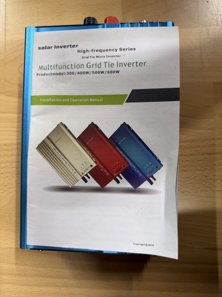 Inverter: Grid Tie 12v einspeise wechselrichter – Usato da Hergiswil LU venduto da mechutaume
