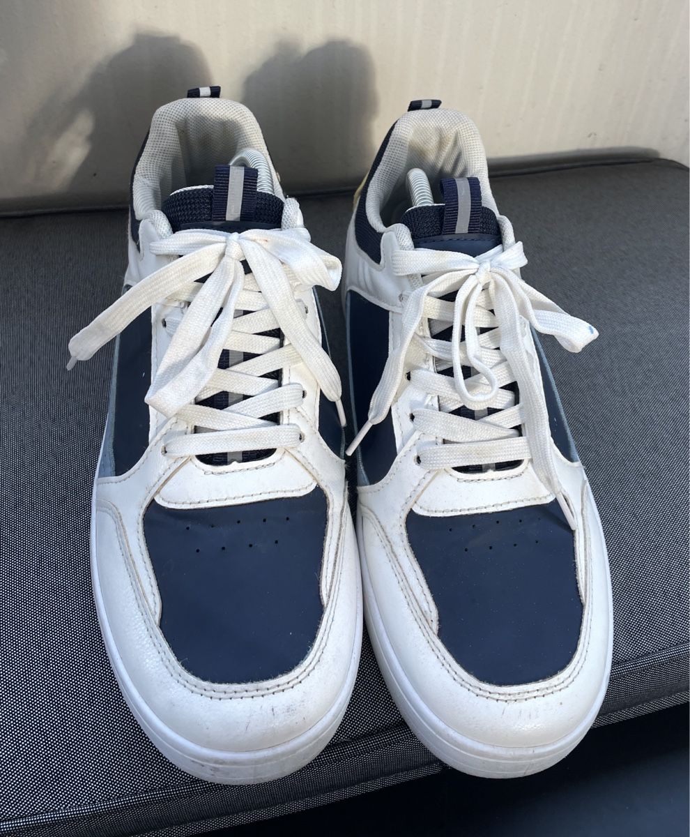Herrenschuhe: Baskets Sneakers Absent bleu marine blanc - taille 42 – Neu (gemäss Beschreibung) aus Sion von lbo_jpy8 2