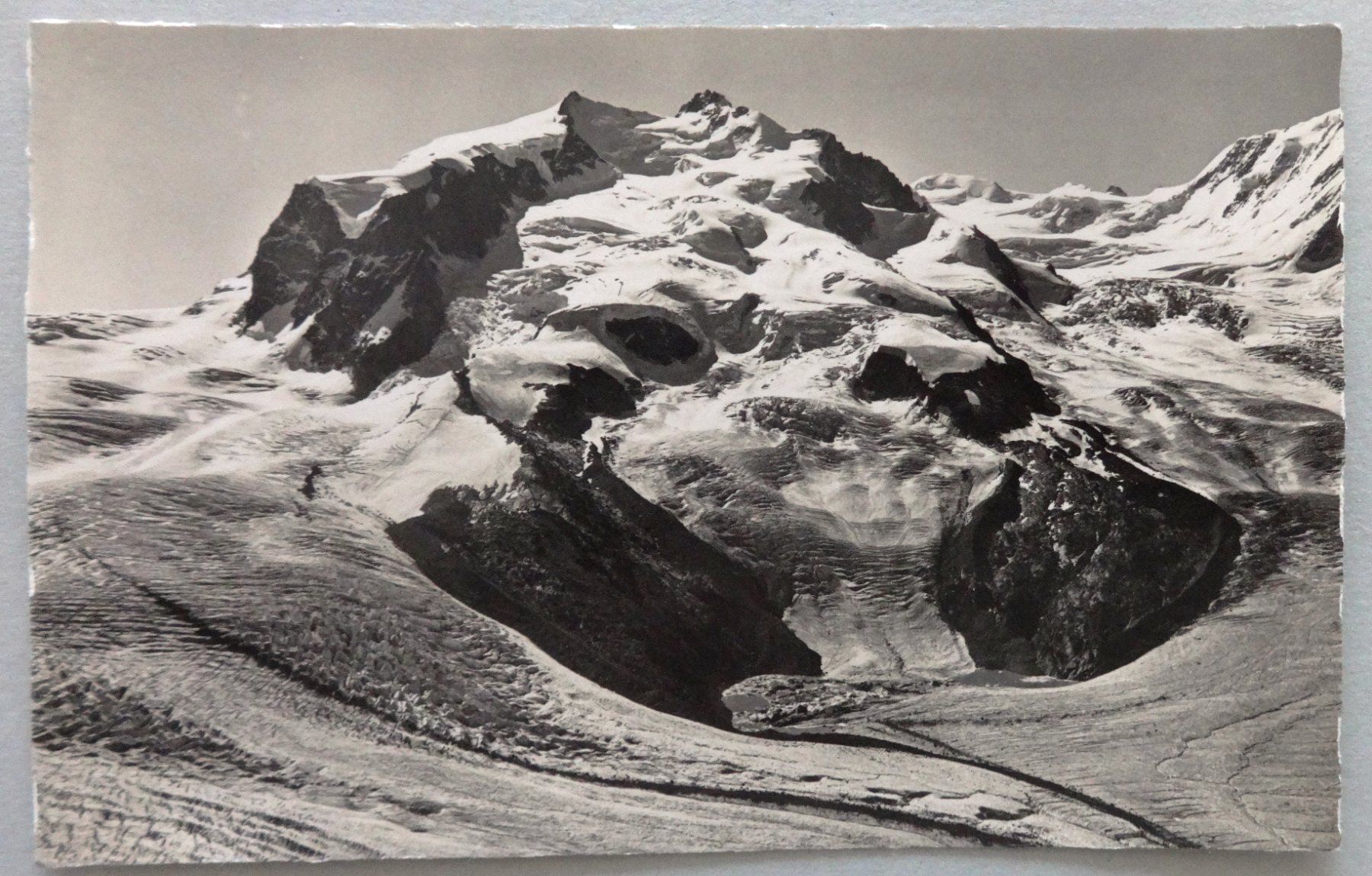 Cartoline postali: Zermatt, Gornergrat : Monte Rosa  4634 m – Usato da Fétigny venduto da Billy2miny