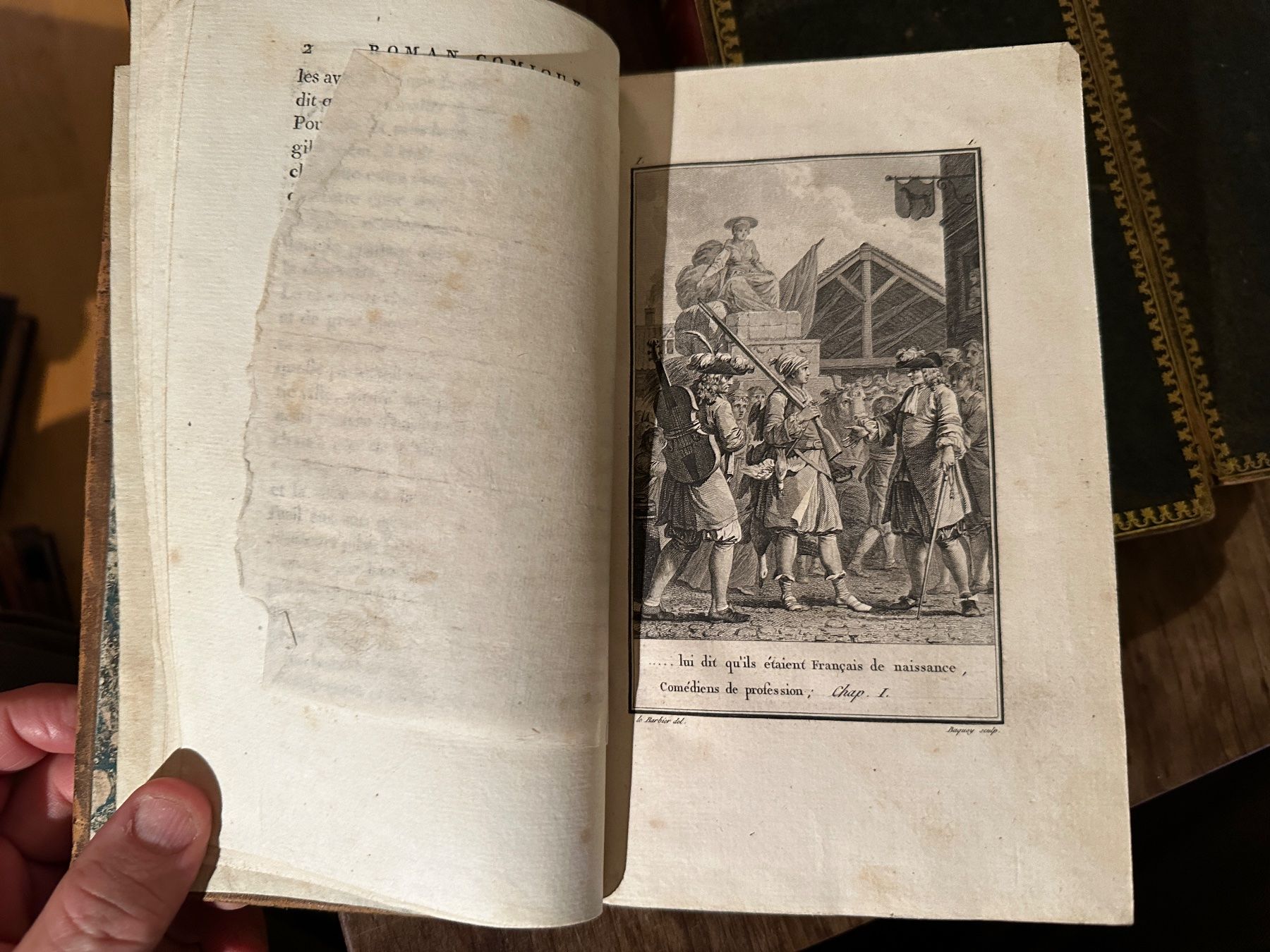 Bücher: Scaron: Le Roman Comique. 3 Bde. 1796 – Gebraucht aus Zürich von allp 3
