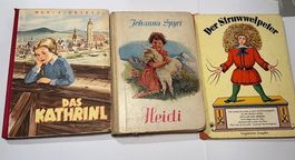 ❗Jetzt = 22.50 Fr. !!❗3x Kinderbücher;  Heidi etc. 50iger J.