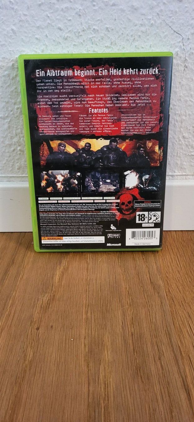Microsoft Giochi: Xbox 360 - Gears of War – Usato da Münsingen venduto da DigitaleSpielecke 1