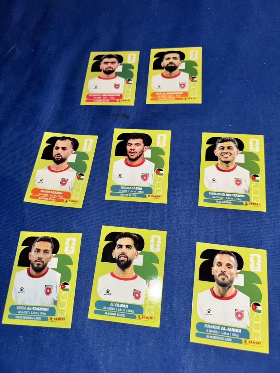 Panini Carte collezionabili: Jordan 8x panini – Nuovo (secondo la descrizione) da Olten venduto da Melxnie_46