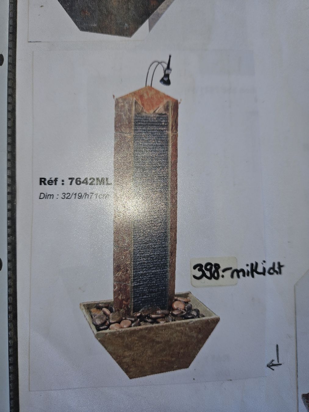 Stagni & Fontane ornamentali: Zimmerbrunnen Neu Originalverpackt – Nuovo e nell'imballaggio originale da Biel/Bienne venduto da inf_92ff 1