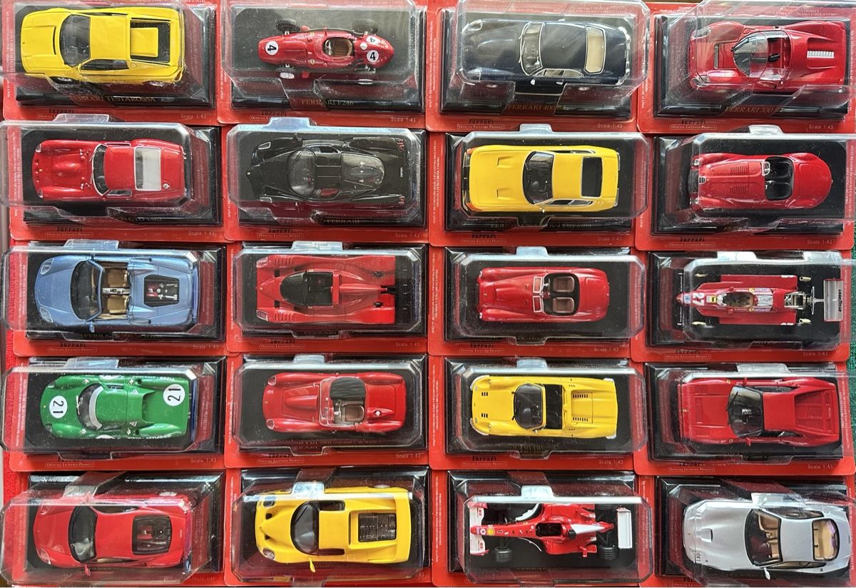 Ferrari Modellautos: Collection Fabbri de 50 FERRARI – Neu und originalverpackt aus Ecublens VD von acbox2000 6