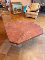 Table basse en marbre octogonale 
