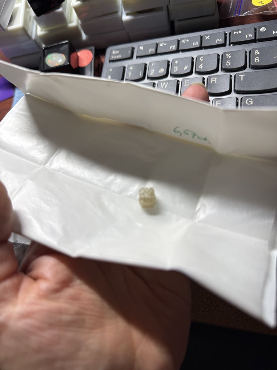 Edelsteine: Edelstein: Rohdiamant natural rough diamond cube – Neu und originalverpackt aus Muttenz von einfach-schoen 2