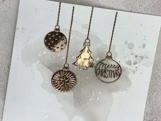 Sciablone: Stanzschablone Nr. 172, Weihnachtskugeln (Sizzix geeignet) – Nuovo e nell'imballaggio originale da Gretzenbach venduto da Fliegepilz56 1