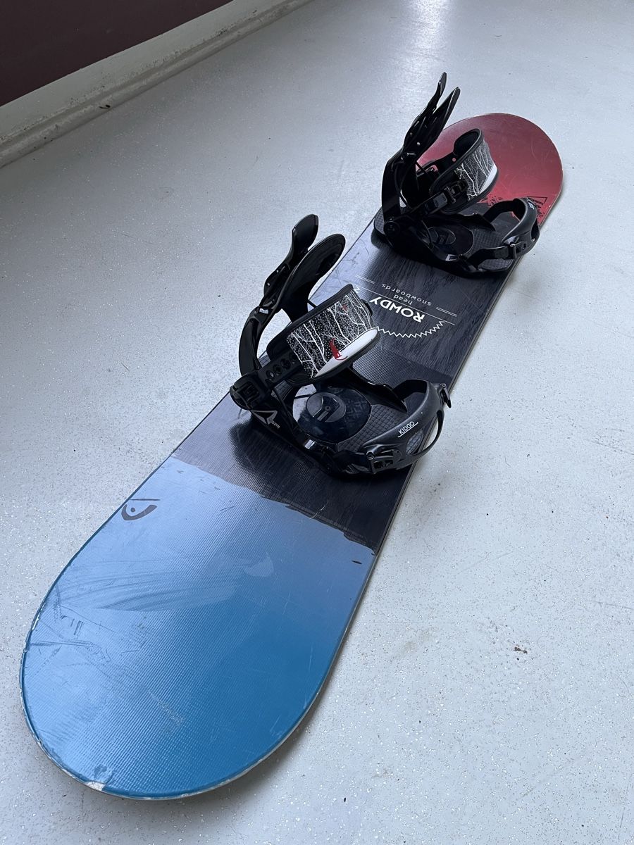 Head Board: Snowboard Head rowdy 128cm inkl. Bindung – Usato da Horgen venduto da pupcia01 1