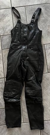 Pantalon salopette moto femme